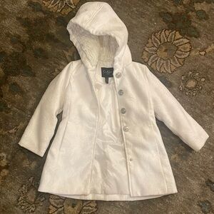 Girl’s beautiful coat by Jessica Simpson.